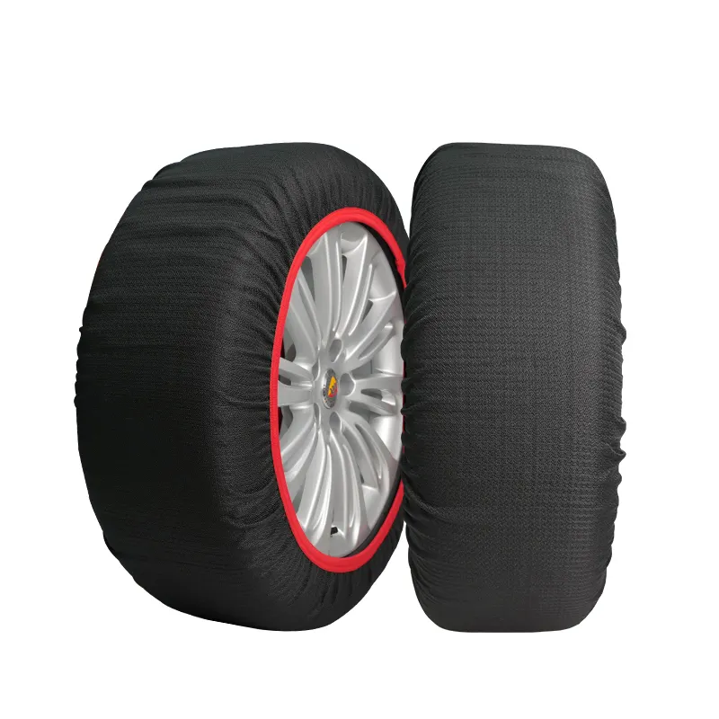 BOHU 타이어 휠 프로텍터 트럭 Suv 트레일러 캠핑카 타이어 커버 미끄럼 방지 안전 얼음 진흙 타이어 스노우 체인