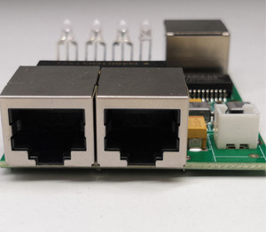 Özel DC 5-15V 10/100/1000Mbps 3 port Ethernet anahtarı PCB /Mini Gigabit ağ anahtar modülü - Product Image 5