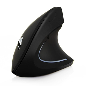 2.4G Wireless ergonomico Mouse ricaricabile 400mAh batteria Design a lunga durata LED a destra per uso ufficio Computer PC - Product Image 4
