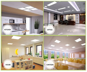 สแควร์ปรับแต่ง 600*600 2x2 2x4 กลับกรอบเพดาน CCT 40W Ra80 ขนาดใหญ่แผงไฟ LED 60x60 - Product Image 6
