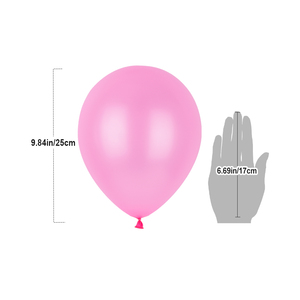 Abd stok 1.5G sedefli 25CM 10 adet kutlama festivalleri için karışık renk mat lateks balon Birthsday dekorasyon - Product Image 5