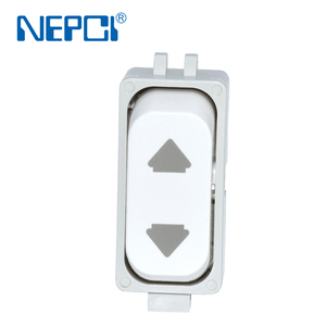 230V 6A İtalyan standart panjur anahtarı, XJY-QB-56 yukarı ve aşağı kontrol geçiş/rocker/kürek anahtarı 47.2*19.6*41.7 - Product Image 2