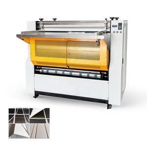 半自动高精度纸板v型和u型槽刚性制箱机开槽机 - Product Image 5