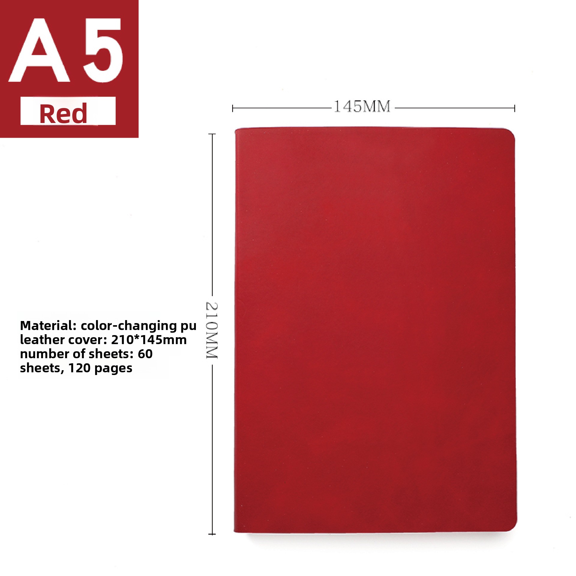 Rouge A5 nombre de pages 120