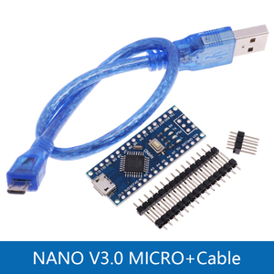Potente Mini/Type-C/Micro USB Nano 3.0 - Bootloader compatibile Nano Controller per Arduino. CH340 USB Driver 16Mhz ATMEGA328P.