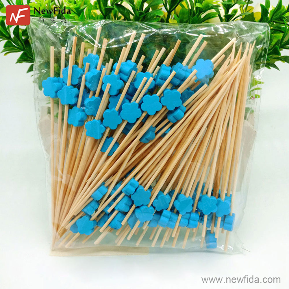 Flor de ciruelo azul 12 cm 100 unidades/bolsa