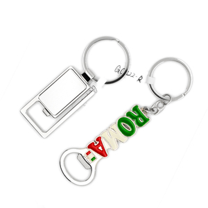 工厂促销金属钥匙扣定制标志多工具速度开瓶器钥匙扣 - Product Image 6