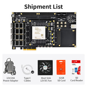 Xilinx ultrascale + PZ-VU9P-KFB PZ-VU13P-KFB לוחות פיתוח fpga qsfp fmc ddr4 - Product Image 5