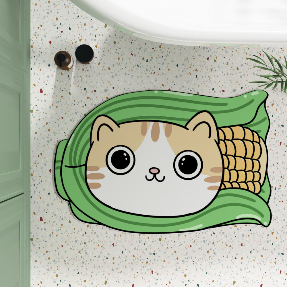 แมวข้าวโพดยิ้ม