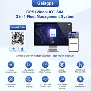 Gala GPS Vide IOT SIM-Karten-Tracker-Plattform Al Active Safety Record Datenanalyse mit IOS Android APP für GPS Dashcam - Product Image 2
