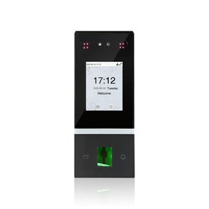 Hermosa cara Sistema de control de acceso de huellas dactilares Asistencia de tiempo Función TCP IP WiFi Múltiples modos de verificación - Product Image 2