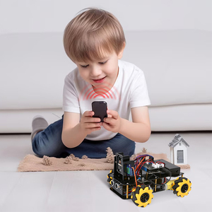 ACEBOTT stelo per bambini giocattolo educativo ESP32 IoT WiFi Starter Smart Camera Robot auto Kit robotico per l'istruzione Arduino - Product Image 5
