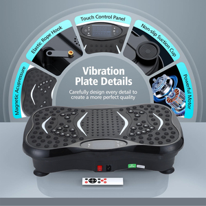 Tùy Chỉnh Rung Điện Nền Tảng Chất Béo Giảm Tập Thể Dục Máy Có Thể Điều Chỉnh Cường Độ 5 Chế Độ Giảm Béo Tập Thể Dục Rung Tấm - Product Image 2