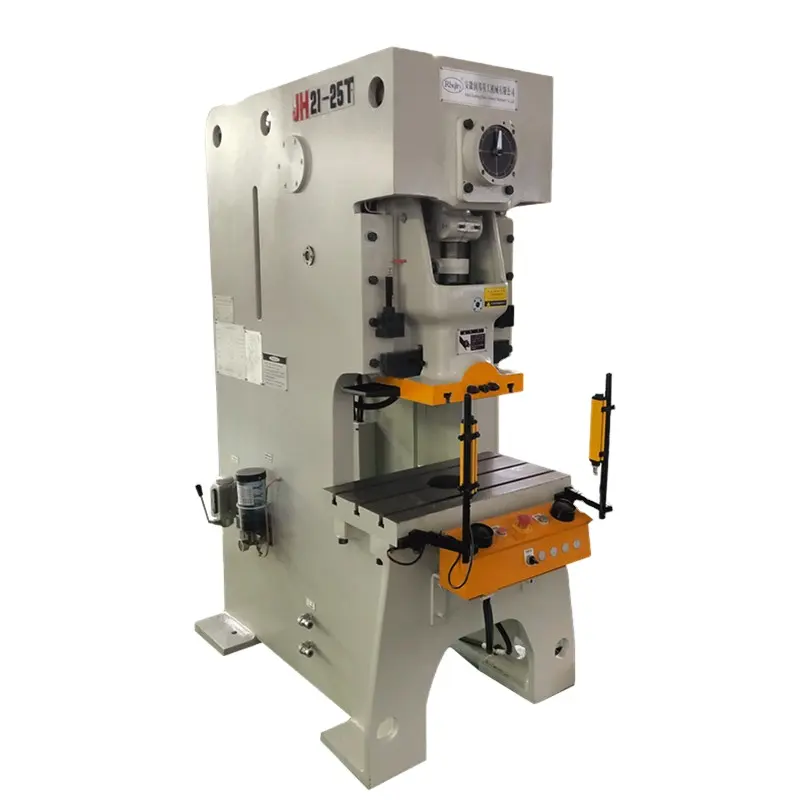 Punzonadora de presión automática, máquina de punzonado de ojales de perfil para JH21-25 de aluminio, máquina de prensado neumática