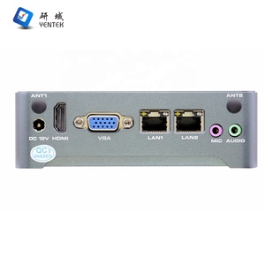 J1900 N100 Mini Computadora de Escritorio Intel NUC DDR3 8G MSATA win10 Linux Gigabit Ethernet Dual Lan VGA HD 6 USB sin ventilador mini pc