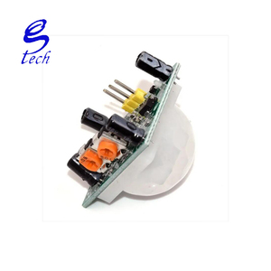Módulo detector de sensor de movimiento PIR infrarrojo piroeléctrico IR de ajuste a buen precio de la HC-SR501 - Product Image 3