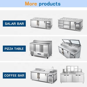 Commercial Refrigerator Salad bar Counter Fridge 5 Drawers <strong>Under</strong> Counter Refrigerator Worktable Top <strong>Chiller</strong> with Drawer and Pan - Product Image 6