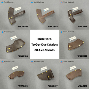 Trung Quốc nhà máy ổ cắm Axe xử lý tùy chỉnh thiết kế có sẵn Viking Axe đầu với da vỏ bọc OEM dịch vụ - Product Image 6