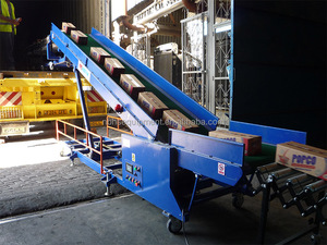 900mm(36inch) Width Truck Container <strong>Loading</strong> and <strong>Unloading</strong> Conveyor <strong>Machine</strong>