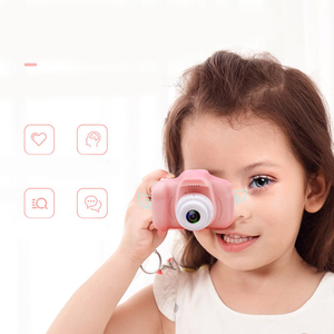 2.0 inç çocuk kamera dijital Mini karikatür ekran projeksiyon Video kamera interaktif oyuncaklar çocuklar için eğlenceli kamera L1 - Product Image 6