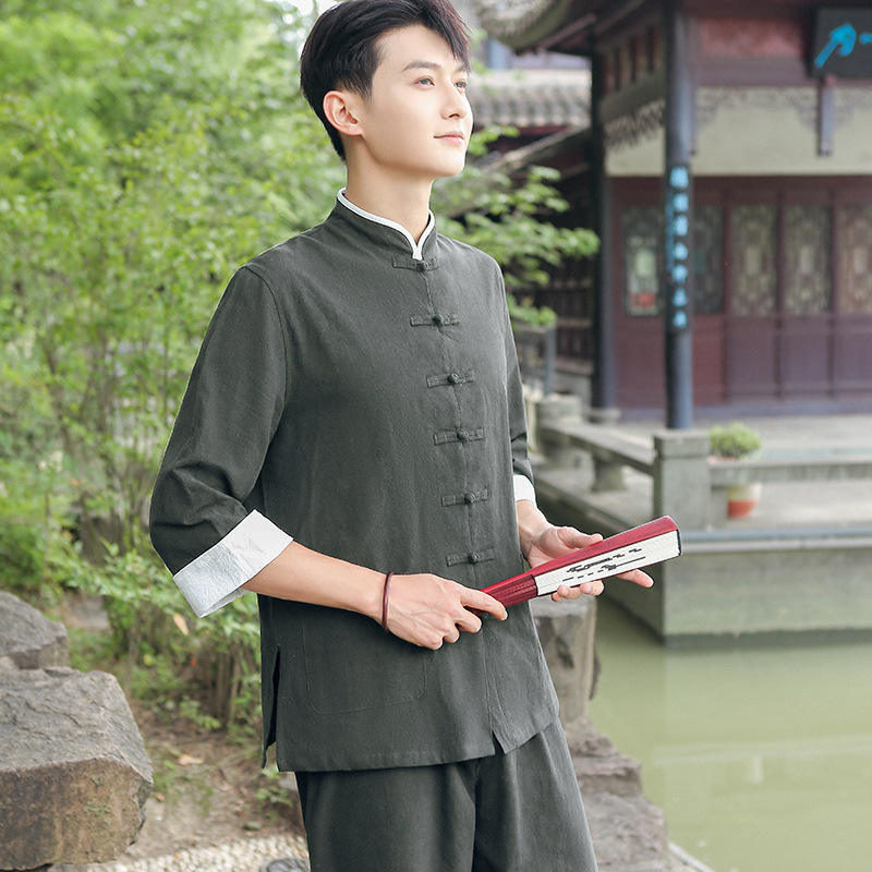 เสื้อท่อนบนสีเขียวเข้มแบบชิ้นเดียว