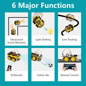 Robot linking 4WD Smart Robot Car Kit ESP32 Starter Kit STEM Intelligent Programming Robot Car für Arduino