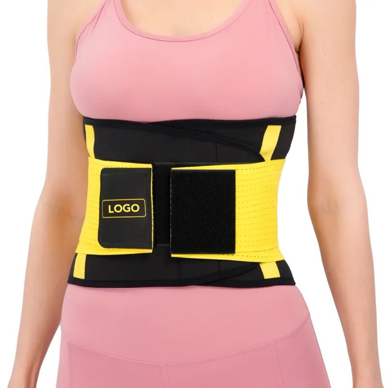 Compression Elasticity Band Women Fitness Slimming Back Support Neoprene Waist Trimmer Belt