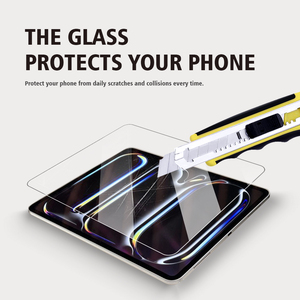Sang trọng rõ ràng chống xước đầy đủ Bìa 9H Tablet Pad Tempered Glass bảo vệ màn hình phim lọc màn hình cho iPad không khí 11(<span class=keywords><strong>2025</strong></span>) - Product Image 3