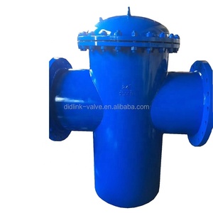 Cast Iron New Product One Way 24" Inch 150LB Double <strong>Flanged</strong> Basket <strong>Strainer</strong> With Prices Manufacturer