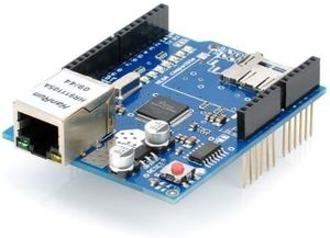 W5100 Ethernet Network Shield Erweiterungs karte für elektronische Komponenten mit SD-Kartens teck platz im Angebot - Product Image 5