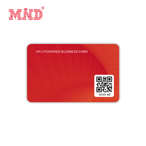 Tarjetas de membresía de negocios digitales de color NFC tarjeta inteligente NFC NTAG 215 con código QR - Product Image 3
