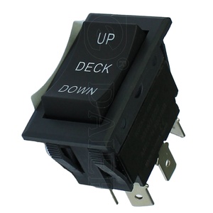 (ON)-OFF-(ON) 6ピン3ポジションロッカースイッチ30A 12vカー3wayスイッチDpdt PC端子付き - Product Image 1
