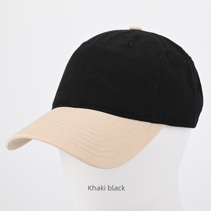Khaki + black