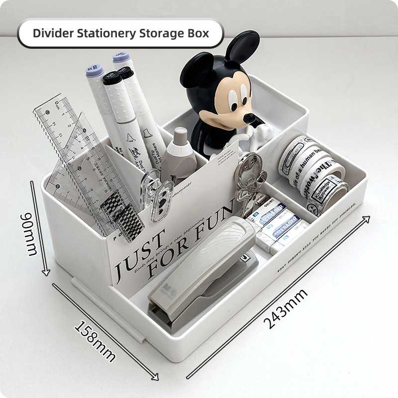 Divider Stationery Storage Box