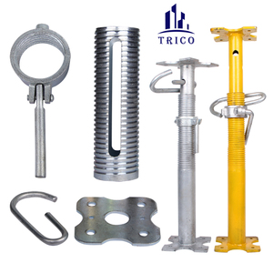 模板脚手架U头千斤顶钢道具可调底座千斤顶 - Product Image 6