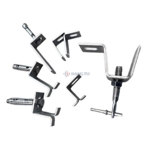 Benutzer definierte Edelstahl Anker Wand verkleidung Halterung für Granit Marmor & Stein Vorhang fassade Zubehör Befestigungs system - Product Image 6
