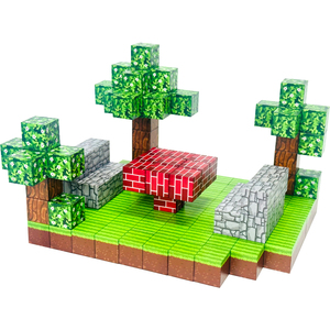 Magnetic Building Cubes Set Diy Cubes <strong>Block</strong> Puzzle Construction Magnetic <strong>Block</strong> 3d Model Decompression Toy - Product Image 3