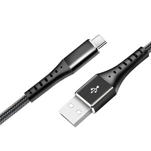 ขายส่ง1M ตกปลาสุทธิสายสำหรับโทรศัพท์มือถือ Charger 3A สายชาร์จ USB Type C ข้อมูลสาย USB C ประเภทสาย - Product Image 4