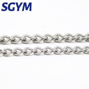High Quality Metal Twist Link Chain 1.5mm/2.0mm/2.5mm/3.0mm/3.5mm/4.0mm/5.0mm Welded Chain Link - Product Image 2