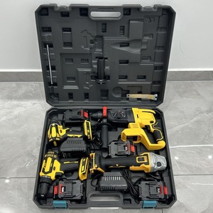 21v多功能锂电池组合无绳无刷电钻手提螺丝刀电动工具套装 - Product Image 3