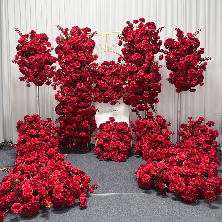1 - Chemin de table floral
