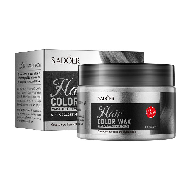 Argile coiffante gris