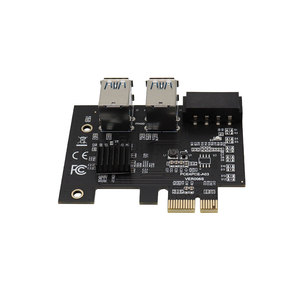 อะแดปเตอร์ PCIE USB หนึ่งสำหรับสี่3.0กราฟิกการ์ด1To การ์ดพีซี Riser ขยายตัว4ชิ้น - Product Image 5