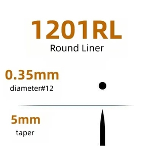 <strong>1</strong> Point Single <strong>Needle</strong> and Cap for Tattoo <strong>Needles</strong> Tattoos Machine Makeup <strong>Needle</strong>