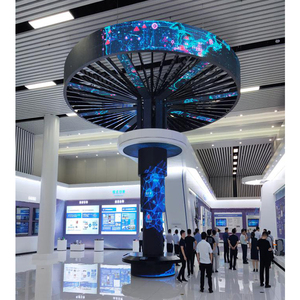 แผงหน้าจอ Led แบบพับได้,แผงหน้าจอวิดีโอโมดูลนุ่มหน้าจอ Led ดิจิตอลแบบยืดหยุ่นจอแสดงผลอัจฉริยะสีเต็มรูปแบบโค้ง