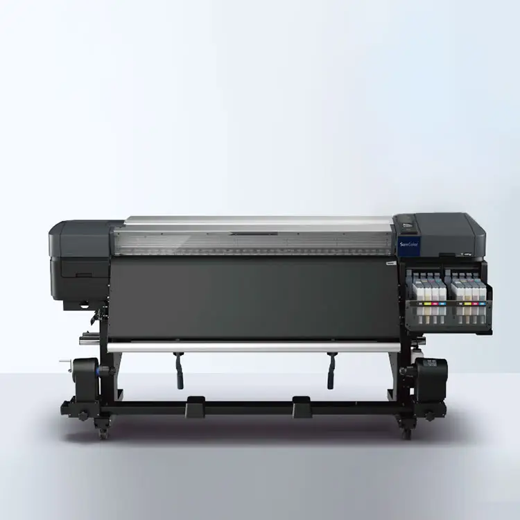 Máquina de impresión de gran formato, impresora de inyección de tinta, Eco solvente, usada
