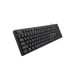 K-601P Wholesale Factory Cheap Multimedia <strong>Keys</strong> <strong>Keyboard</strong> Standard USB Wired PC <strong>Computer</strong> <strong>Keyboard</strong> for Office Business - Product Image 2