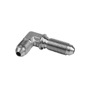 Karbon çelik 37/45 derece 3/16, 1/4, 3/8, 1/2, 5/8 ve 3/4 JIC dişli bölme dirsek adaptörleri ve boru bağlantı parçaları - Product Image 1