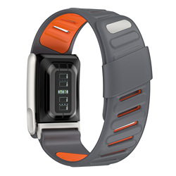 Orange gris foncé