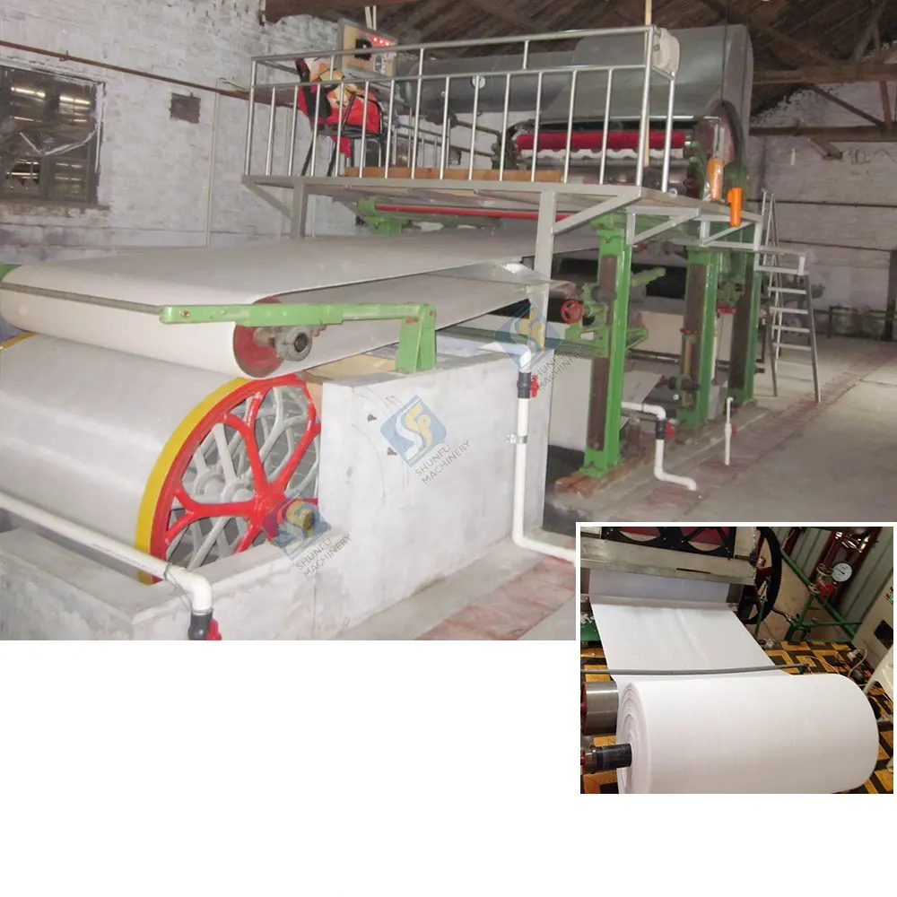 टिशू पेपर मिल फैक्ट्री मशीनरी टॉयलेट पेपर रोल मशीनें पूर्ण स्वचालित उत्पादन लाइन बनाती है